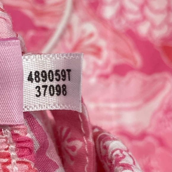 Extremely Rare Lilly Pulitzer Pajama Set in Pink Tropical Floral, Small - Picture 11 of 15